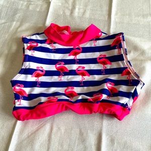 Betty Harlow crop top and short set